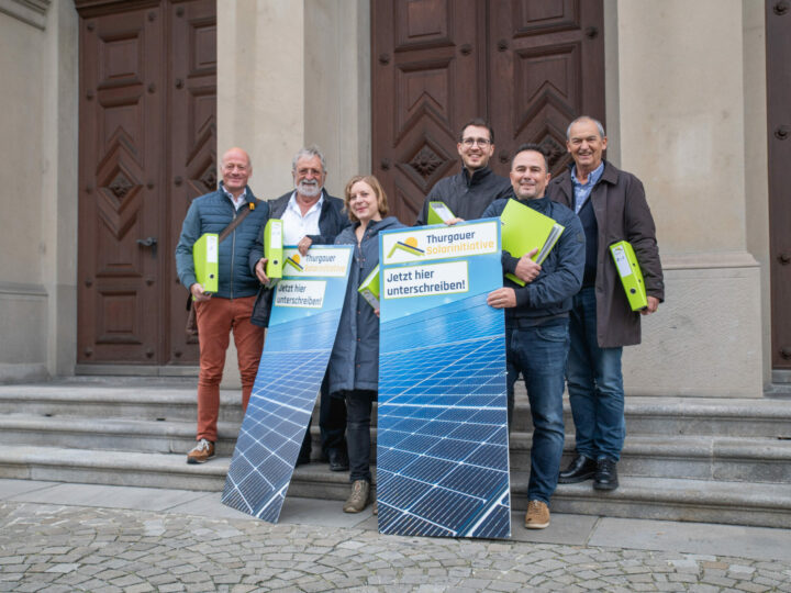 Thurgauer Solarinitiative mit 4091 Unterschriften eingereicht